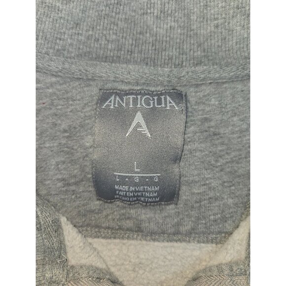 Texas Longhorns Antigua Mens Gray Sweatshirt Large - Picture 5 of 8